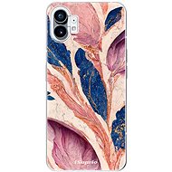 iSaprio Purple Leaves pro Nothing Phone 1 - Phone Cover