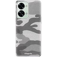 iSaprio Gray Camuflage 02 pro OnePlus Nord 2T 5G - Phone Cover
