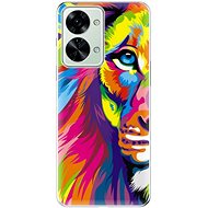 iSaprio Rainbow Lion pro OnePlus Nord 2T 5G - Phone Cover