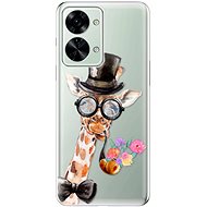 iSaprio Sir Giraffe pro OnePlus Nord 2T 5G - Phone Cover
