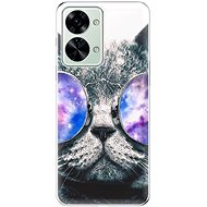 iSaprio Galaxy Cat pro OnePlus Nord 2T 5G - Phone Cover