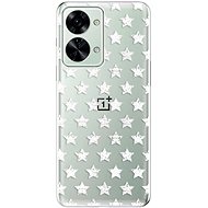 iSaprio Stars Pattern pro white pro OnePlus Nord 2T 5G - Phone Cover