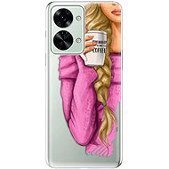 iSaprio My Coffe and Blond Girl pro OnePlus Nord 2T 5G - Phone Cover