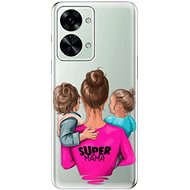 iSaprio Super Mama pro Boy and Girl pro OnePlus Nord 2T 5G - Phone Cover