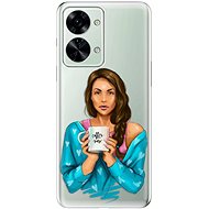 iSaprio Coffe Now pro Brunette pro OnePlus Nord 2T 5G - Phone Cover