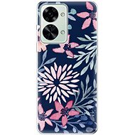 iSaprio Leaves on Blue pro OnePlus Nord 2T 5G - Phone Cover