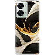 iSaprio Black and Gold pro OnePlus Nord 2T 5G - Phone Cover