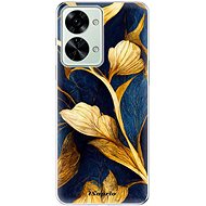 iSaprio Gold Leaves pro OnePlus Nord 2T 5G - Phone Cover