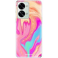 iSaprio Orange Liquid pro OnePlus Nord 2T 5G - Phone Cover