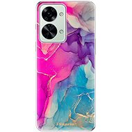 iSaprio Purple Ink pro OnePlus Nord 2T 5G - Phone Cover