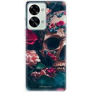 iSaprio Skull in Roses pro OnePlus Nord 2T 5G - Phone Cover