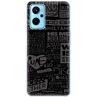 iSaprio Text 01 pro Realme 9i - Phone Cover