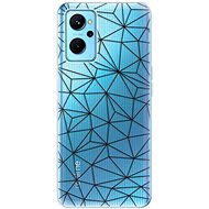 iSaprio Abstract Triangles 03 pro black pro Realme 9i - Phone Cover