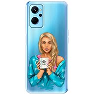 iSaprio Coffe Now pro Blond pro Realme 9i - Phone Cover