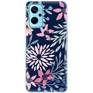 iSaprio Leaves on Blue pro Realme 9i - Phone Cover