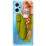 iSaprio My Coffe and Redhead Girl pro Realme 9i - Phone Cover