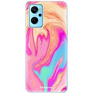 iSaprio Orange Liquid pro Realme 9i - Phone Cover