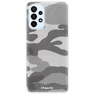 iSaprio Gray Camuflage 02 pro Samsung Galaxy A23 / A23 5G - Phone Cover