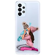 iSaprio Kissing Mom pro Brunette and Boy pro Samsung Galaxy A23 / A23 5G - Phone Cover