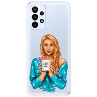 iSaprio Coffe Now pro Redhead pro Samsung Galaxy A23 / A23 5G - Phone Cover