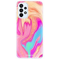 iSaprio Orange Liquid pro Samsung Galaxy A23 / A23 5G - Phone Cover