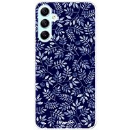 iSaprio Blue Leaves 05 pro Samsung Galaxy A34 5G - Phone Cover