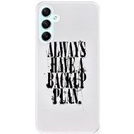 iSaprio Backup Plan pro Samsung Galaxy A34 5G - Phone Cover