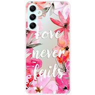 iSaprio Love Never Fails pro Samsung Galaxy A34 5G - Phone Cover