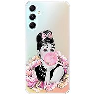 iSaprio Pink Bubble pro Samsung Galaxy A34 5G - Phone Cover