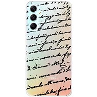 iSaprio Handwriting 01 pro black pro Samsung Galaxy A34 5G - Phone Cover