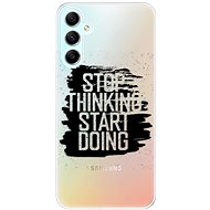 iSaprio Start Doing pro black pro Samsung Galaxy A34 5G - Phone Cover