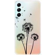 iSaprio Three Dandelions pro black pro Samsung Galaxy A34 5G - Phone Cover