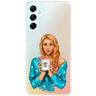 iSaprio Coffe Now pro Redhead pro Samsung Galaxy A34 5G - Phone Cover