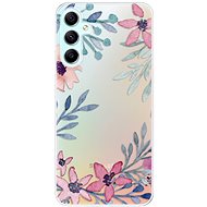 iSaprio Leaves and Flowers pro Samsung Galaxy A34 5G - Phone Cover