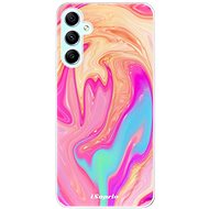 iSaprio Orange Liquid pro Samsung Galaxy A34 5G - Phone Cover