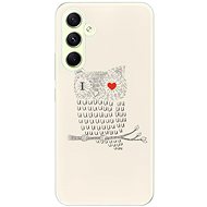 iSaprio I Love You 01 pro Samsung Galaxy A54 5G - Phone Cover