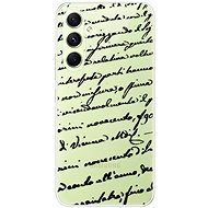 iSaprio Handwriting 01 pro black pro Samsung Galaxy A54 5G - Phone Cover