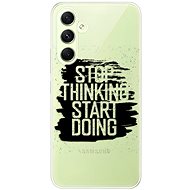 iSaprio Start Doing pro black pro Samsung Galaxy A54 5G - Phone Cover