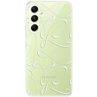 iSaprio Fancy pro white for Samsung Galaxy A54 5G - Phone Cover