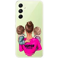 iSaprio Super Mama pro Two Boys pro Samsung Galaxy A54 5G - Phone Cover