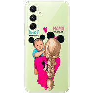 iSaprio Mama Mouse Blonde and Boy pro Samsung Galaxy A54 5G - Phone Cover