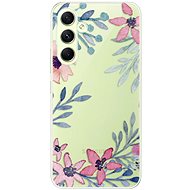iSaprio Leaves and Flowers pro Samsung Galaxy A54 5G - Phone Cover