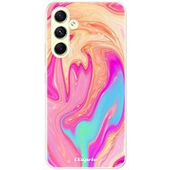 iSaprio Orange Liquid pro Samsung Galaxy A54 5G - Phone Cover