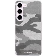 iSaprio Gray Camuflage 02 pro Samsung Galaxy S23 5G - Phone Cover