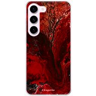 iSaprio RedMarble 17 pro Samsung Galaxy S23 5G - Phone Cover