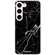 iSaprio Black Marble 18 pro Samsung Galaxy S23 5G - Phone Cover