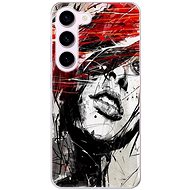 iSaprio Sketch Face pro Samsung Galaxy S23 5G - Phone Cover