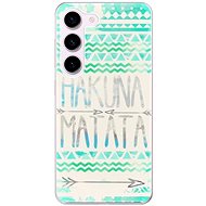 iSaprio Hakuna Matata Green pro Samsung Galaxy S23 5G - Phone Cover