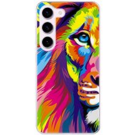 iSaprio Rainbow Lion for Samsung Galaxy S23 5G - Phone Cover