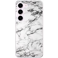 iSaprio White Marble 01 pro Samsung Galaxy S23 5G - Phone Cover